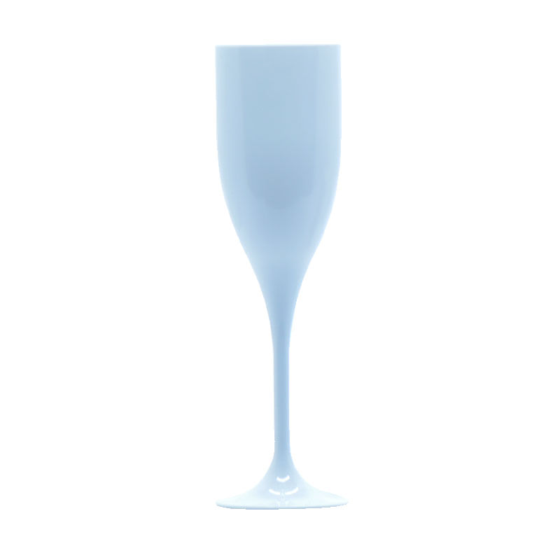 Taça Champagne G7 180ml Branco Fechado