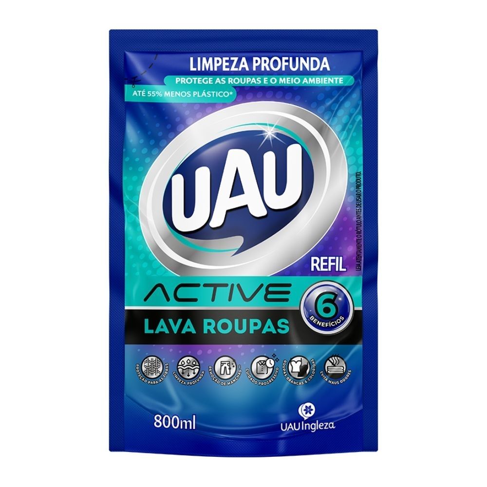 LAVA ROUPAS UAU PERF ACTIVE 1X800ML