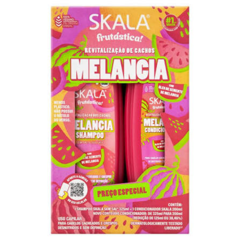 Shampoo+Condicionador Melancia Skala 2x325ml