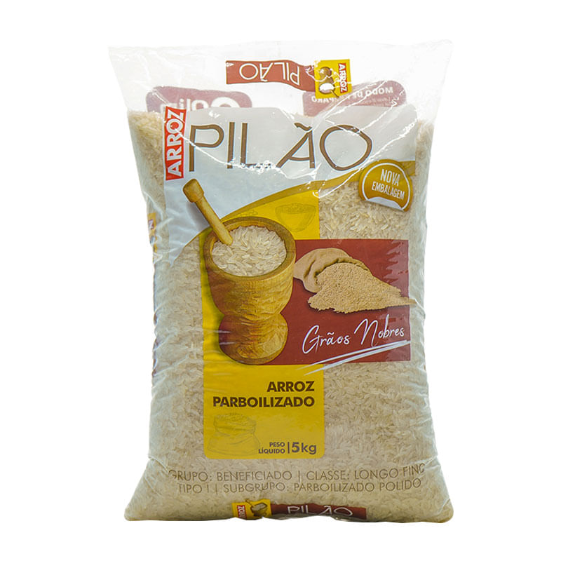 Arroz Pilão Parboilizado 5kg. TP1