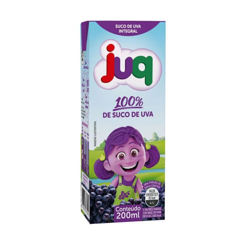Suco de Uva Juq Integral 200ml