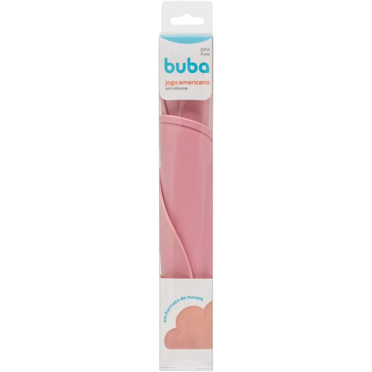 Jogo Americano Em Silicone Rosa - Buba
