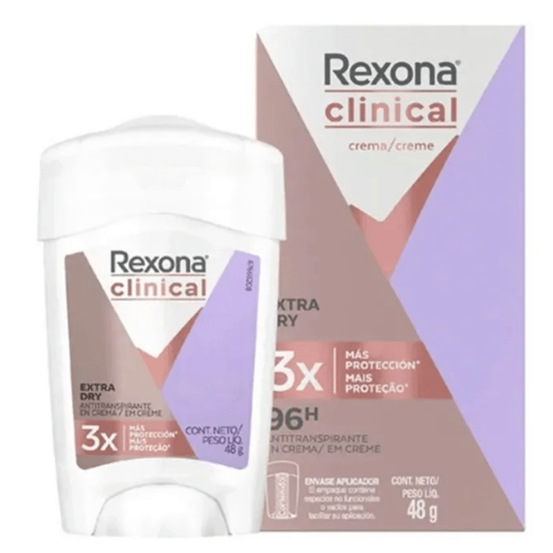 DES CREM REXONA CLINICAL F 58G EXTRA DRY