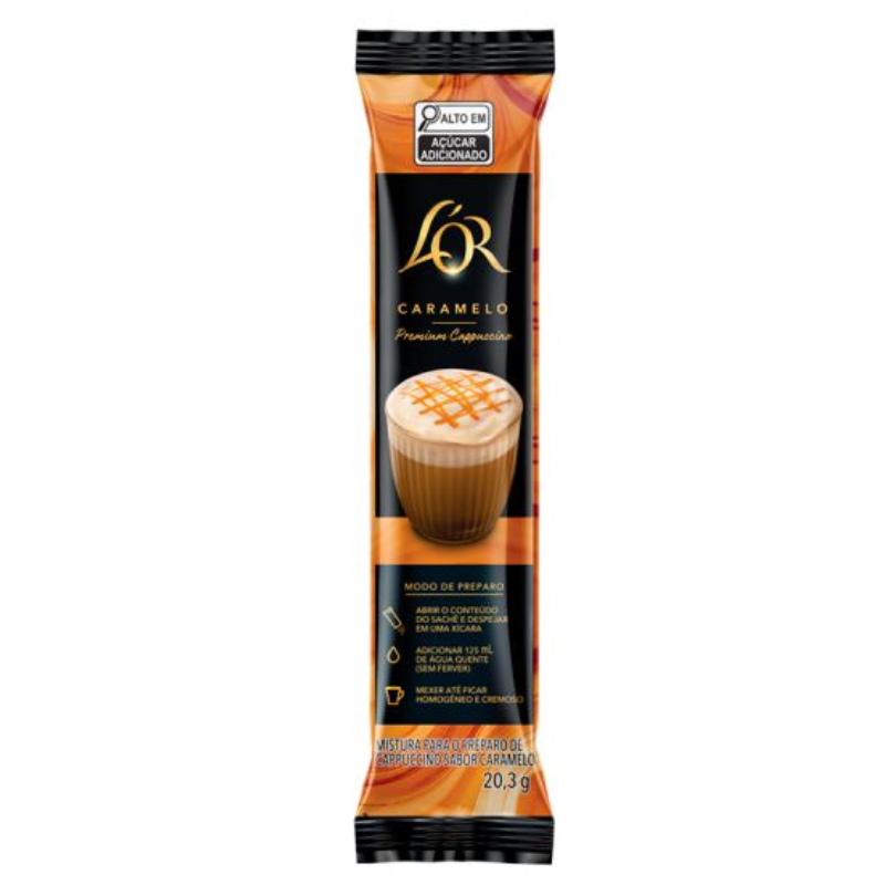 CAFE L OR CAPSULAS EXP.CARAMELO 20,3G
