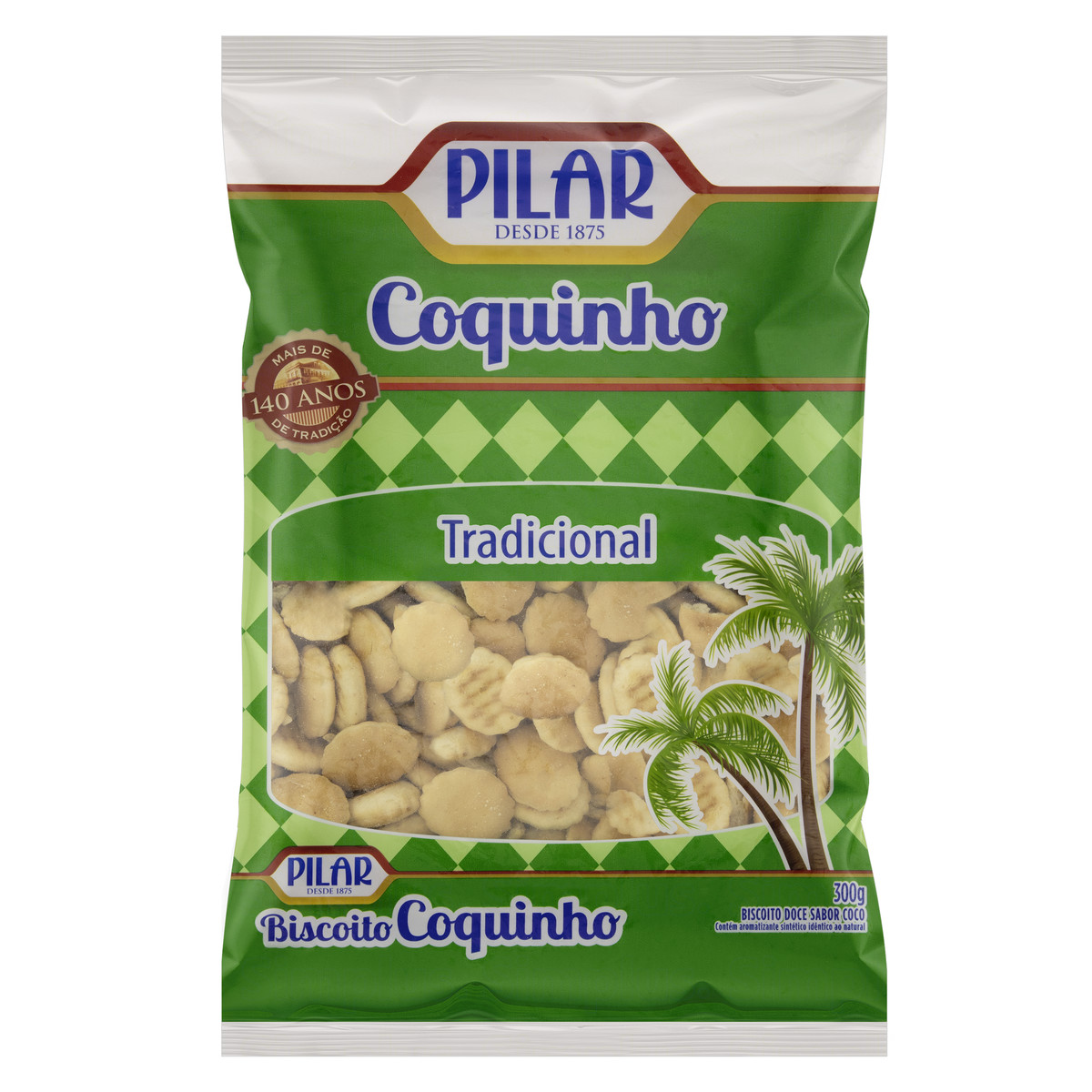 Biscoito Coquinho Pilar 300g