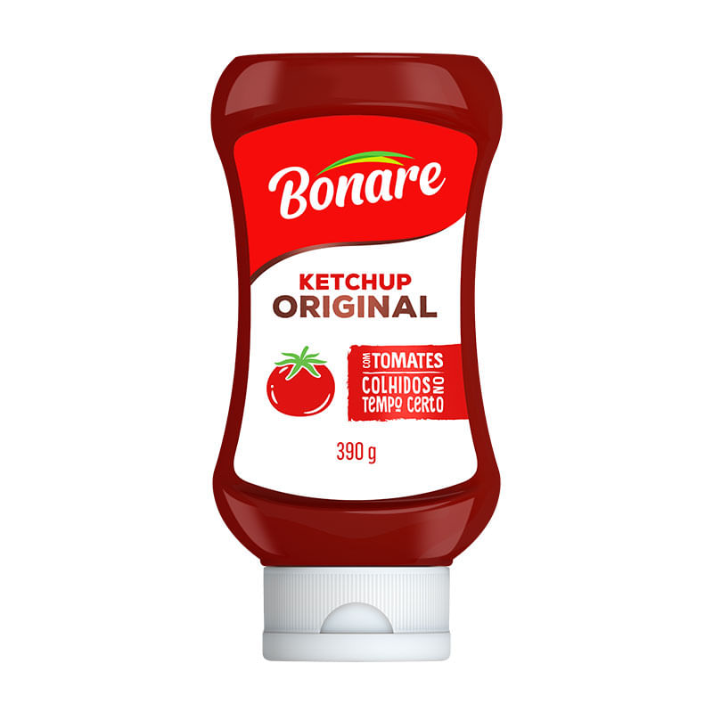Catchup Bonare Top Down 390g Tradicional