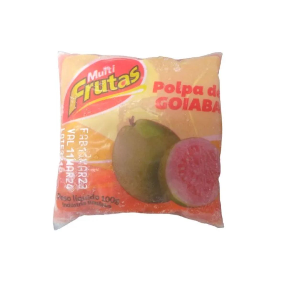 Polpa de Frutas Multifrutas 100g Goiaba