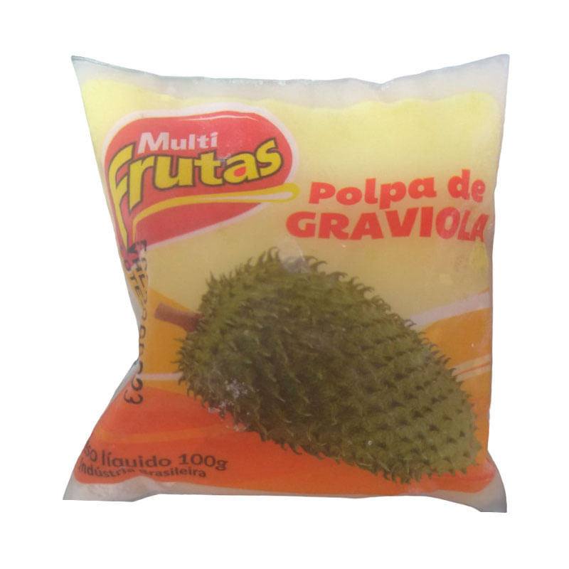 Polpa de Frutas Multifrutas 100g Graviola