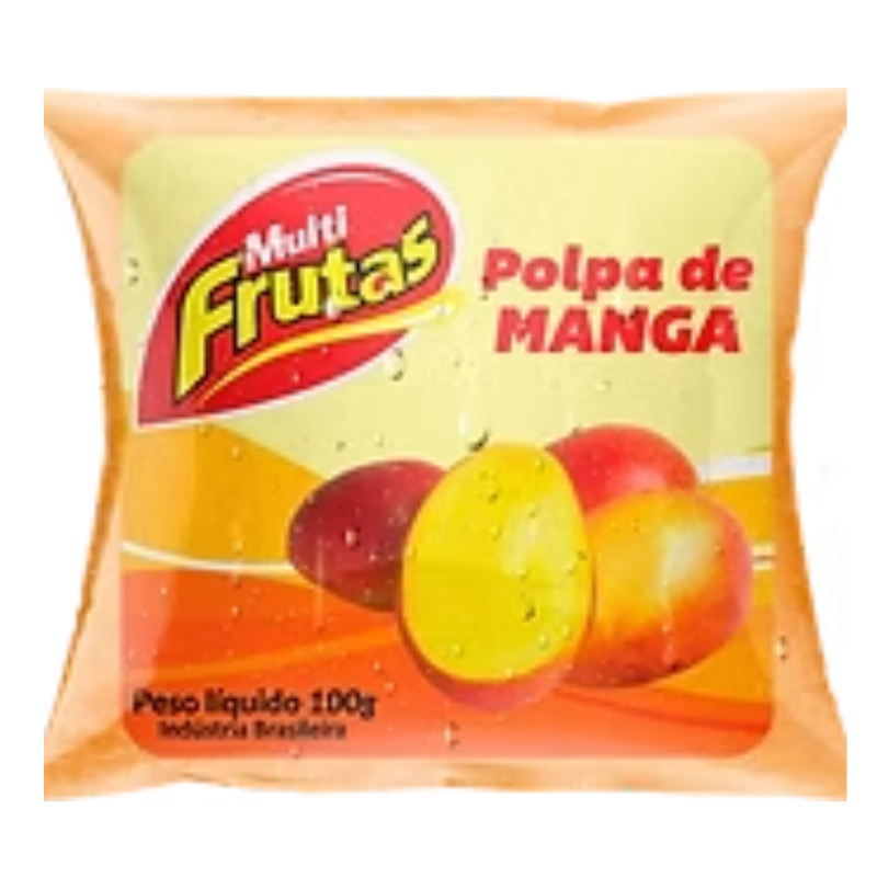 Polpa de Frutas Multifrutas 100g Manga