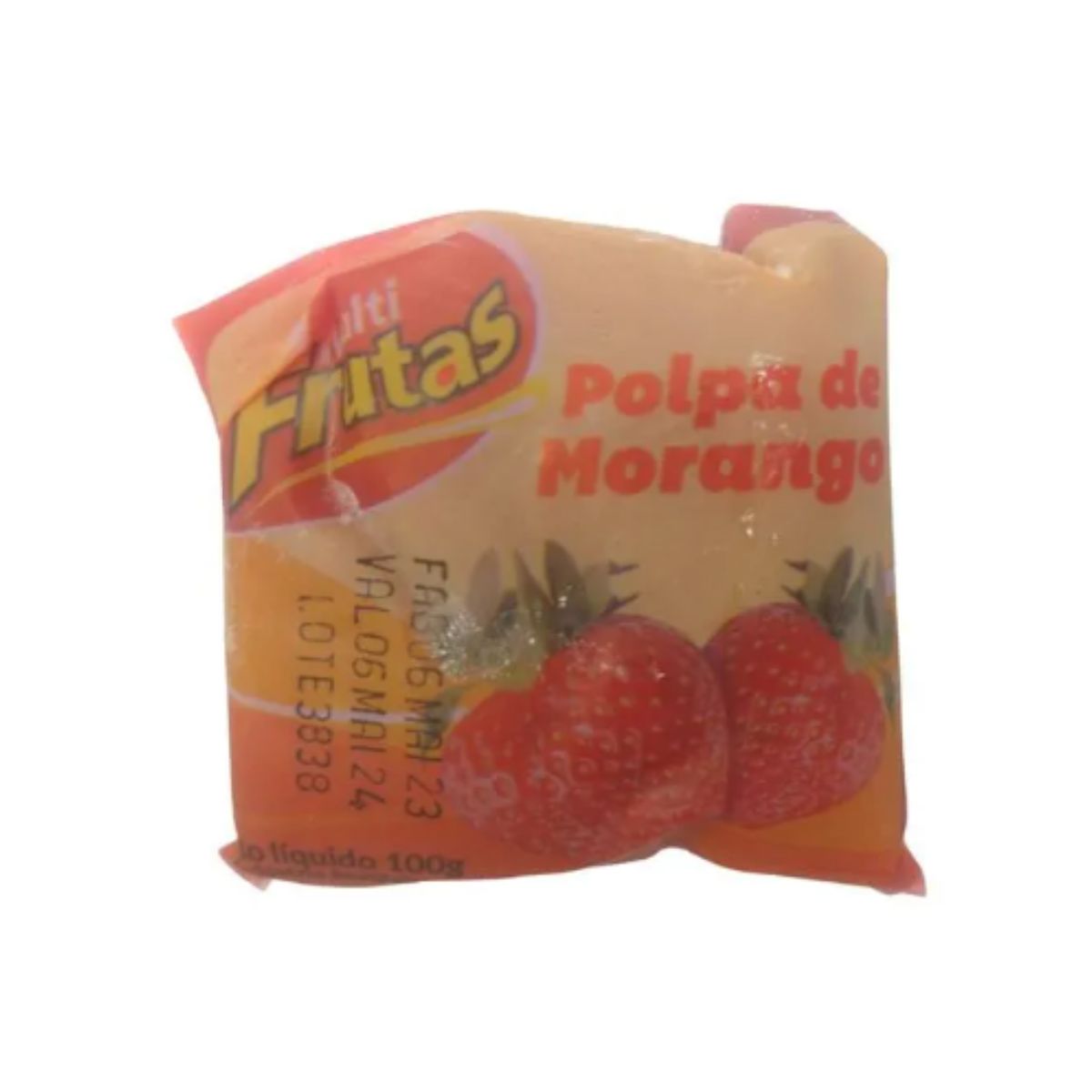 Polpa de Frutas Multifrutas Morango 100g 