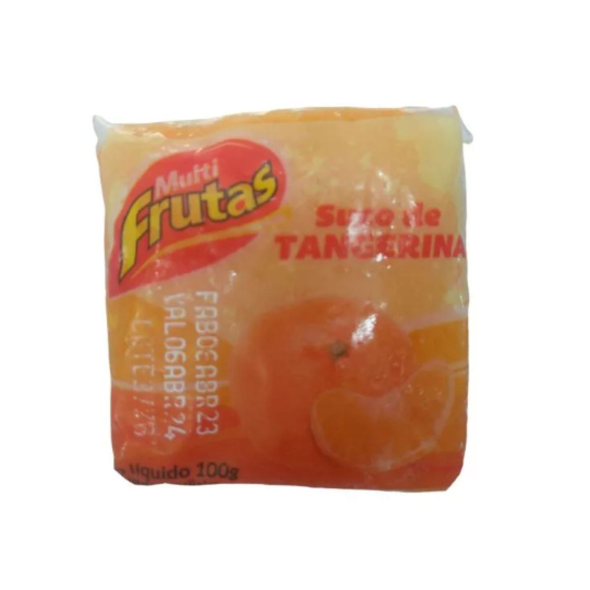 Polpa de Frutas Multifrutas 100g Tangerina