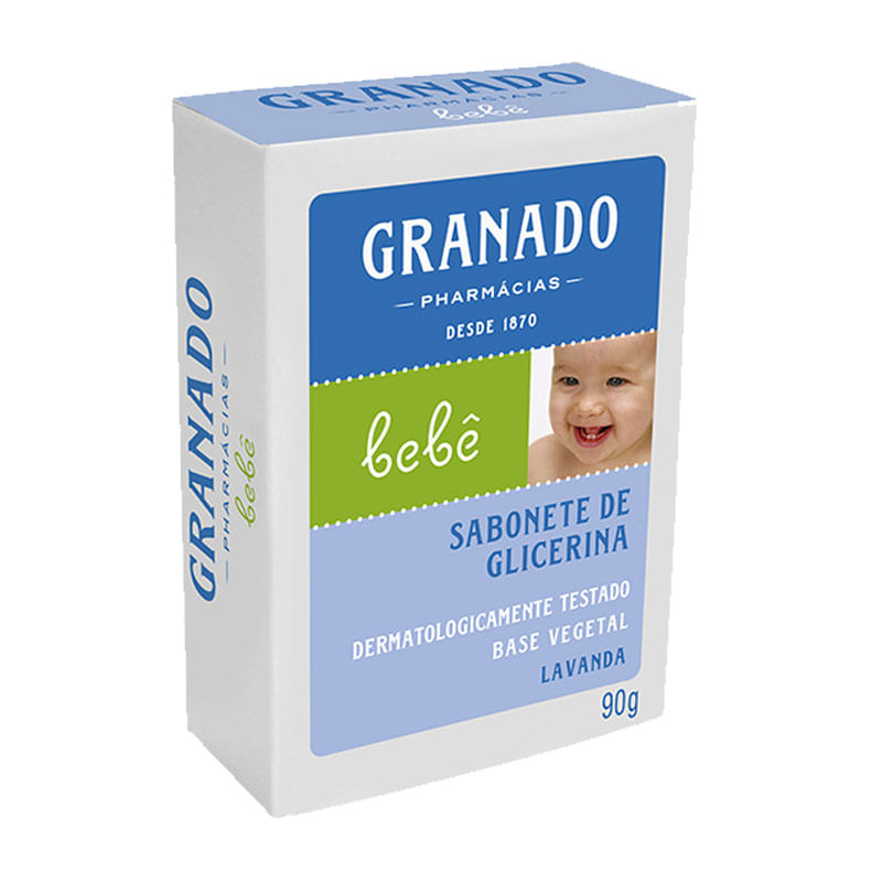 Sabonete Glicerinado Granado Bebê Lavanda 90g 