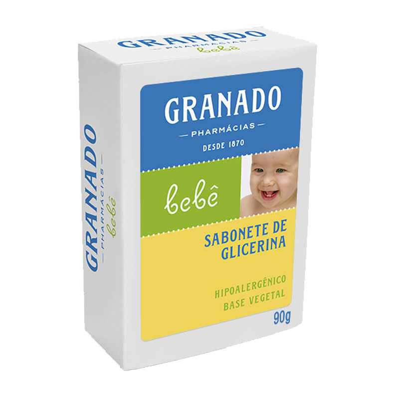 Sabonete Glicerinado Granado Bebê Tradicional 90g 