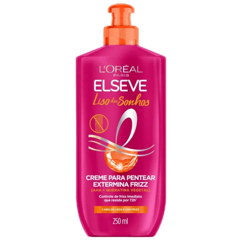 Creme para Pentear Elseve Liso dos Sonhos 250ml