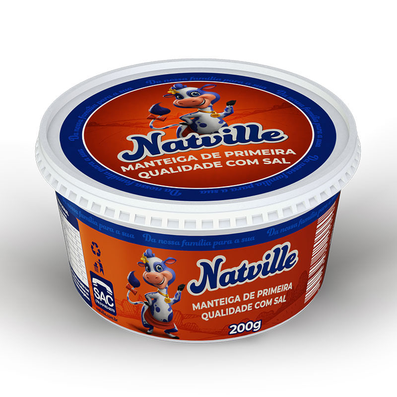 Manteiga Natville 200g