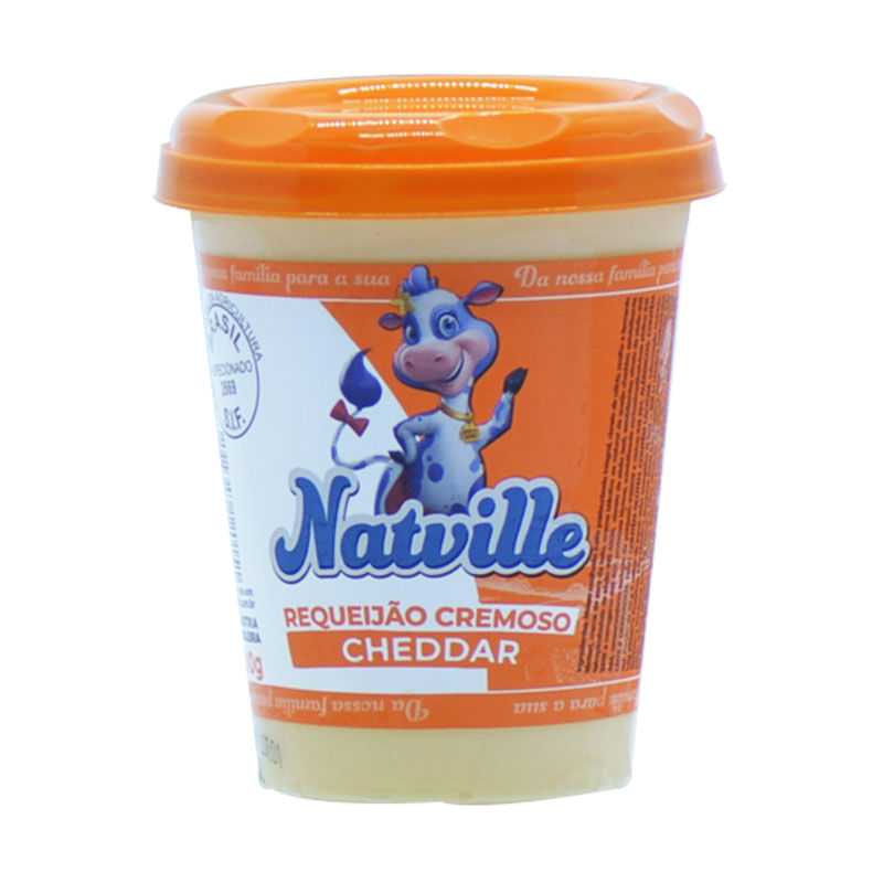 Requeijão Natville Cheddar 200g