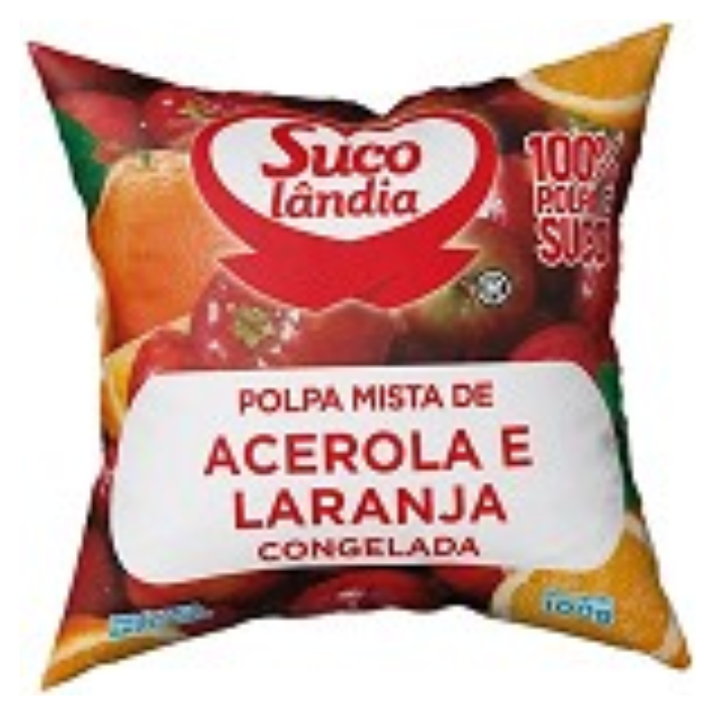 POLPA SUCOLANDIA ACEROLA C LARANJA