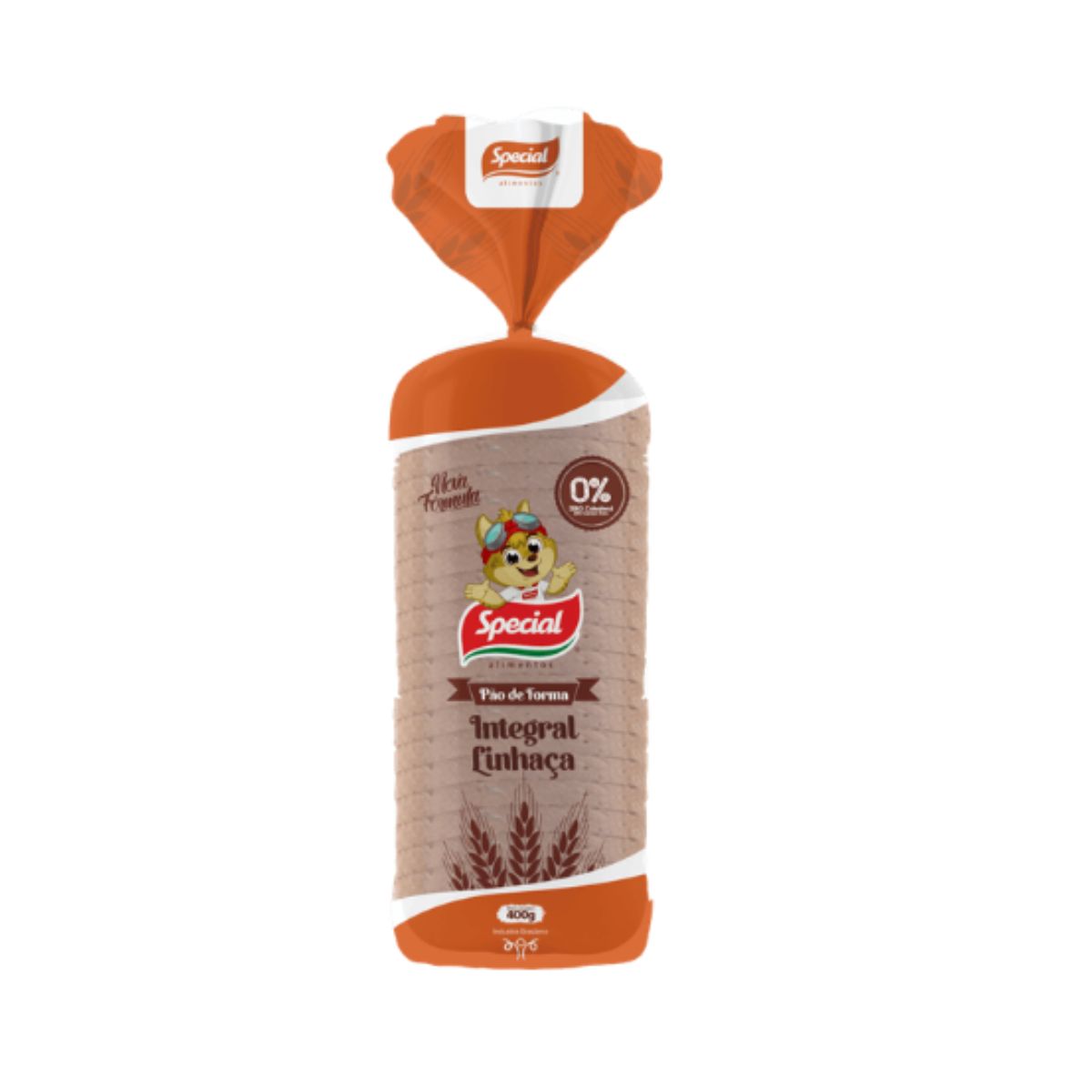 Pão de Forma Special Integral Linhaça 400g