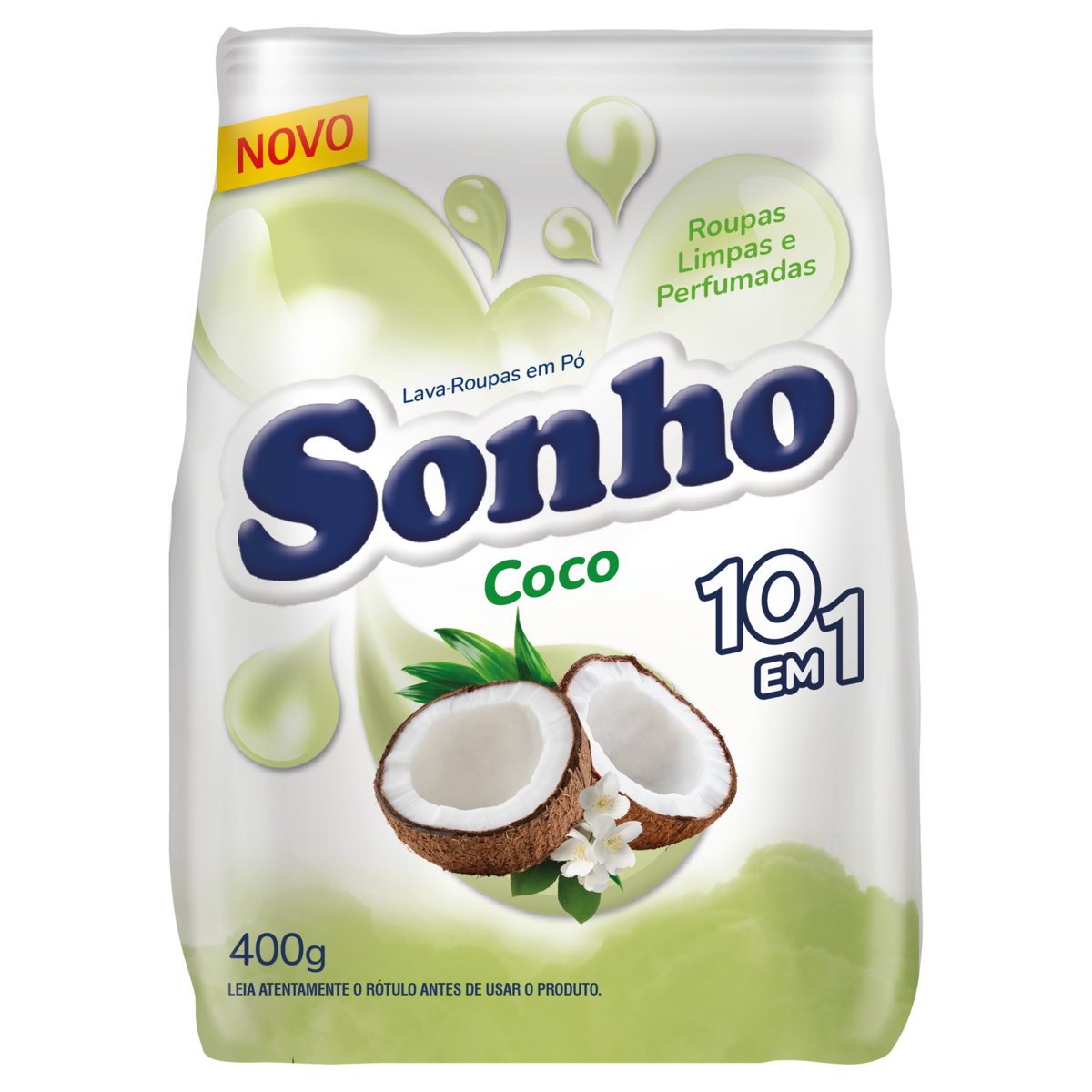 Sabao Em Po Sonho Coco 400g