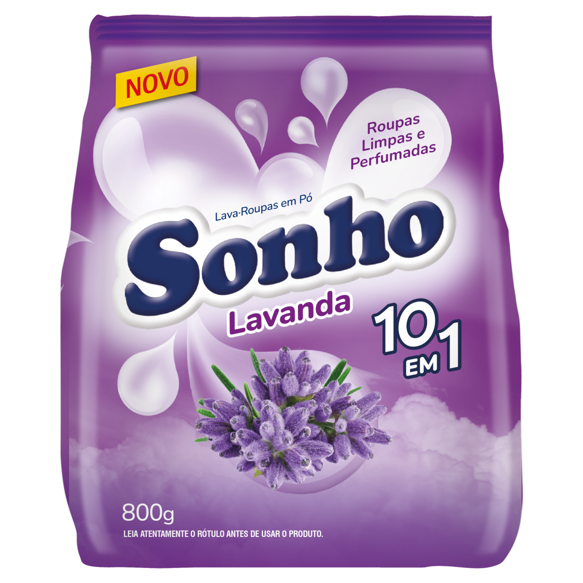 Sabão em Pó Sonho Lavanda 800g