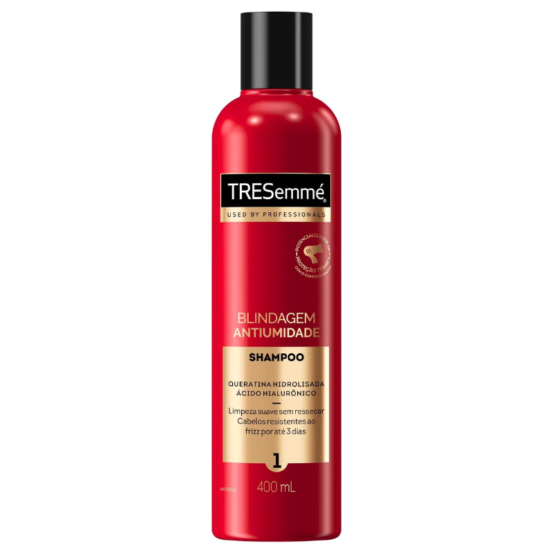 Shampoo TRESemmé Blindagem Antiumidade 400ml