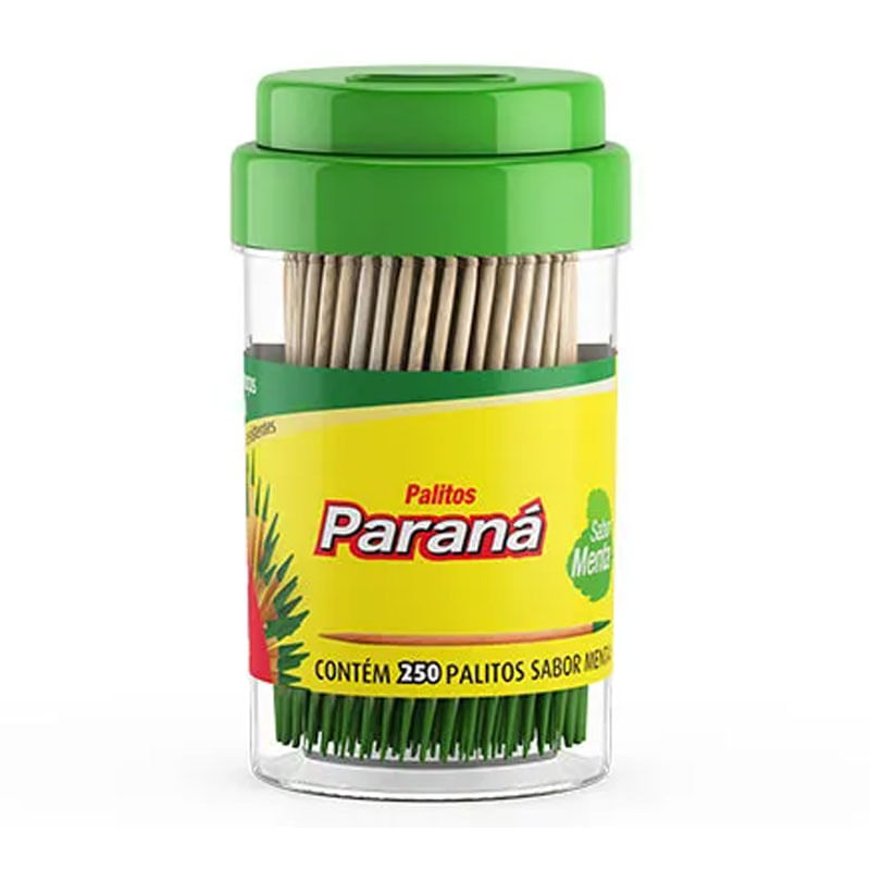 Palito de Dente Paraná Menta 250un Menta