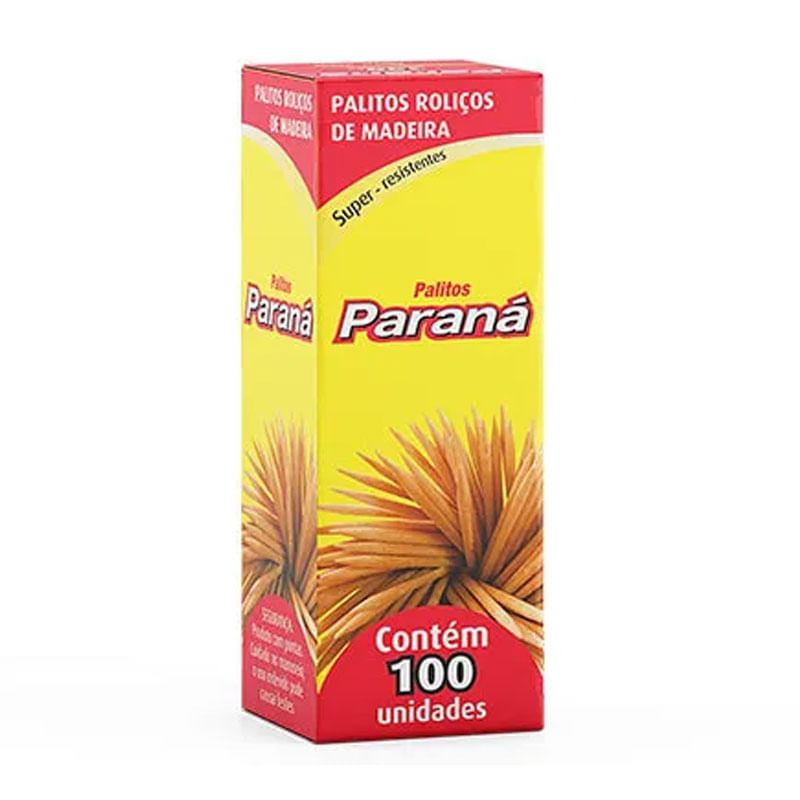 Palito de Dente Paraná 100un