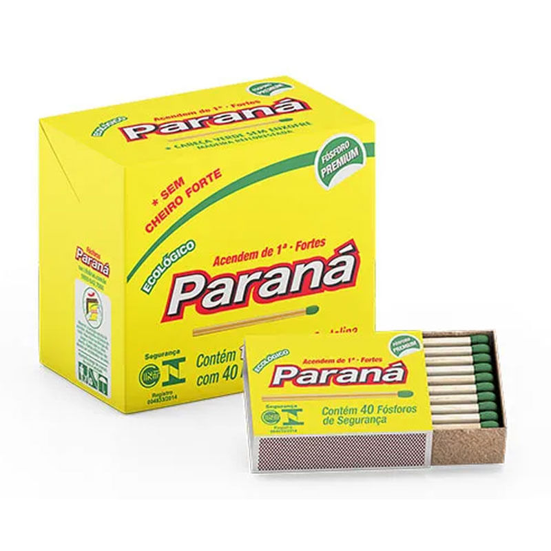 Fósforo Paraná Eco 10un