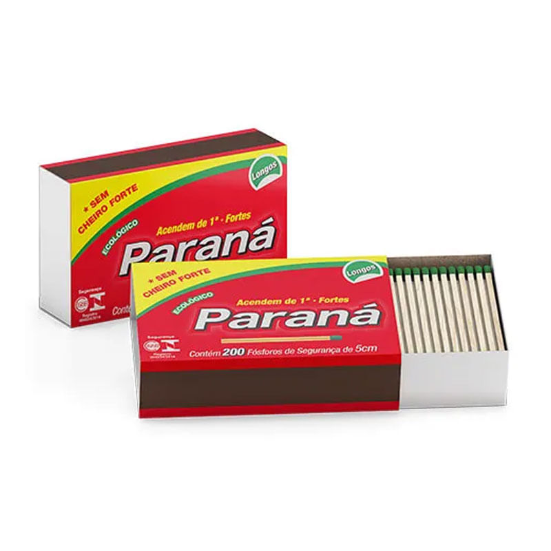 Fósforo Paraná Longo Para Forno Eco 2000un