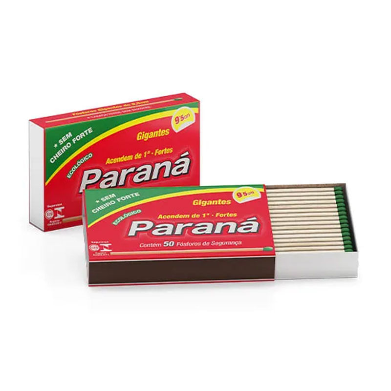 Fósforo Paraná Gigante Eco 50un