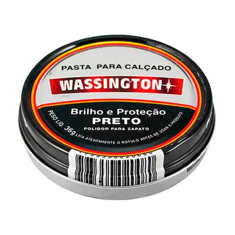 Pasta Para Calçados Preta 36g