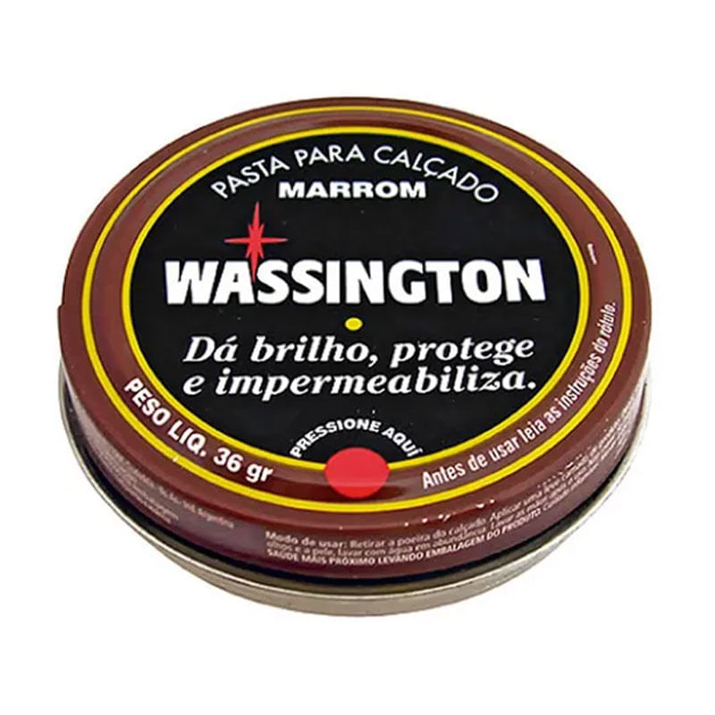 Pasta Para Calçados Preta Para Calçados 36g