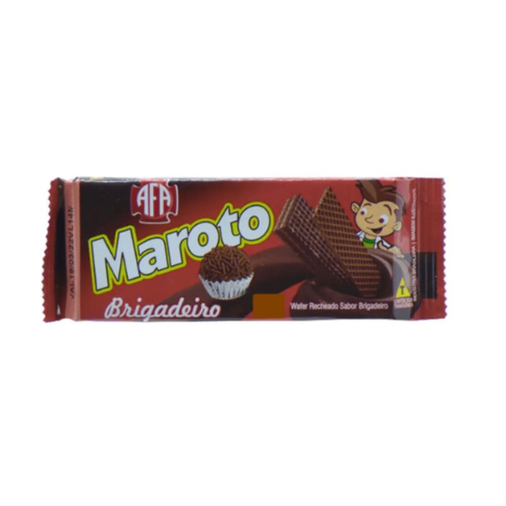 Biscoito Wafer Maroto Brigadeiro 26g