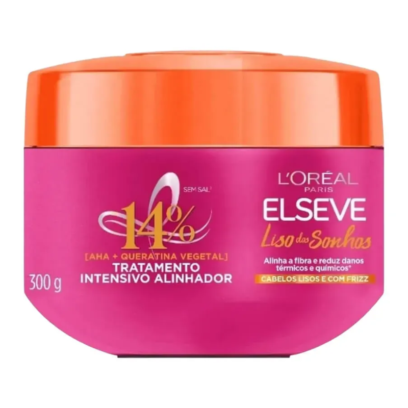 Creme de Tratamento Elseve Liso dos Sonhos 300g