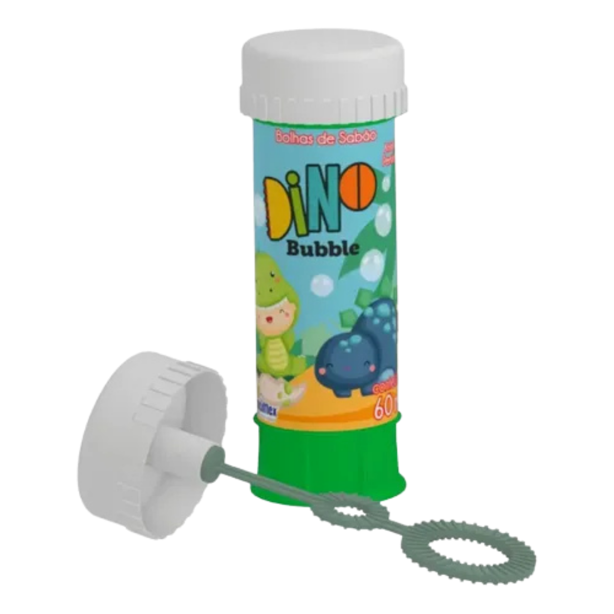 Bolha De Sabão Dino Bubble 60ml