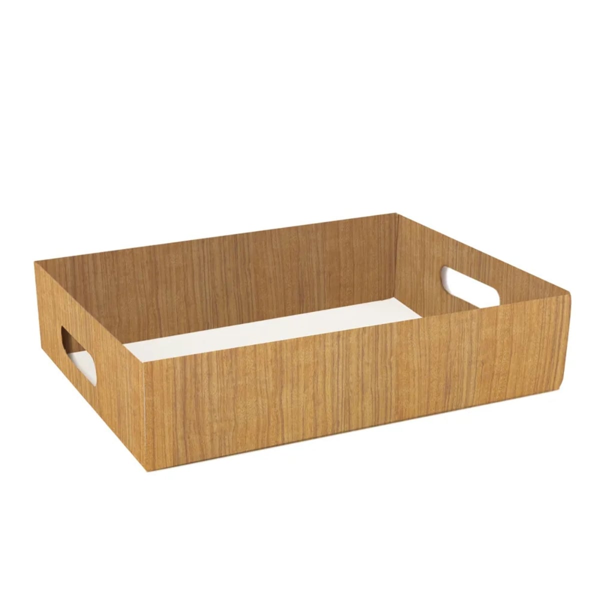 CESTA BANDEJA MAD NATURAL M 26,4X19,4X6