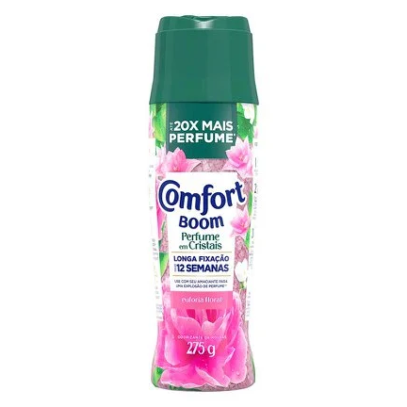 Odorizante de Roupas Comfort Boom Euforia Floral 275g