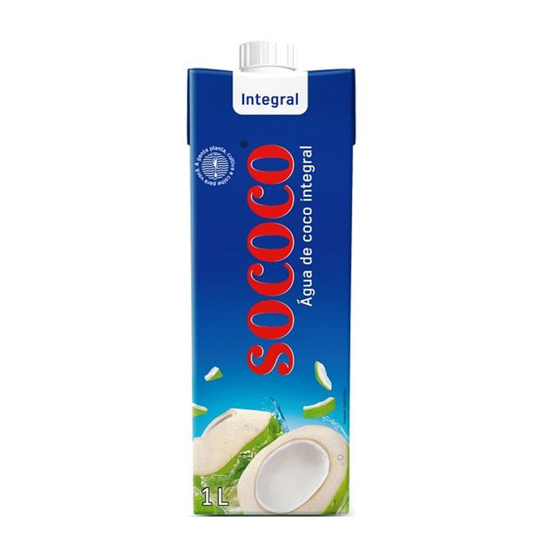 Água de Coco Sococo Caixa 1L