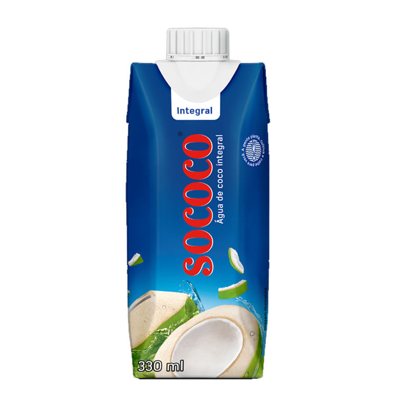 Água de Coco Sococo Caixa 330ml