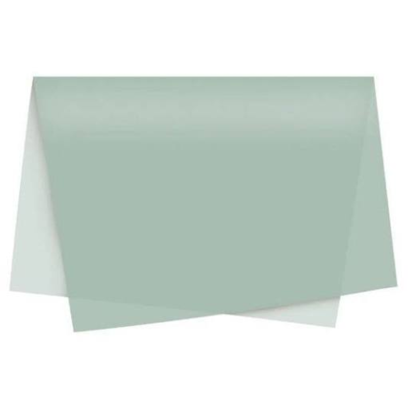 Papel Seda Verde Eucalipto 49X69