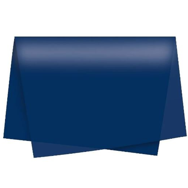 Papel Seda Azul Marinho 49X69