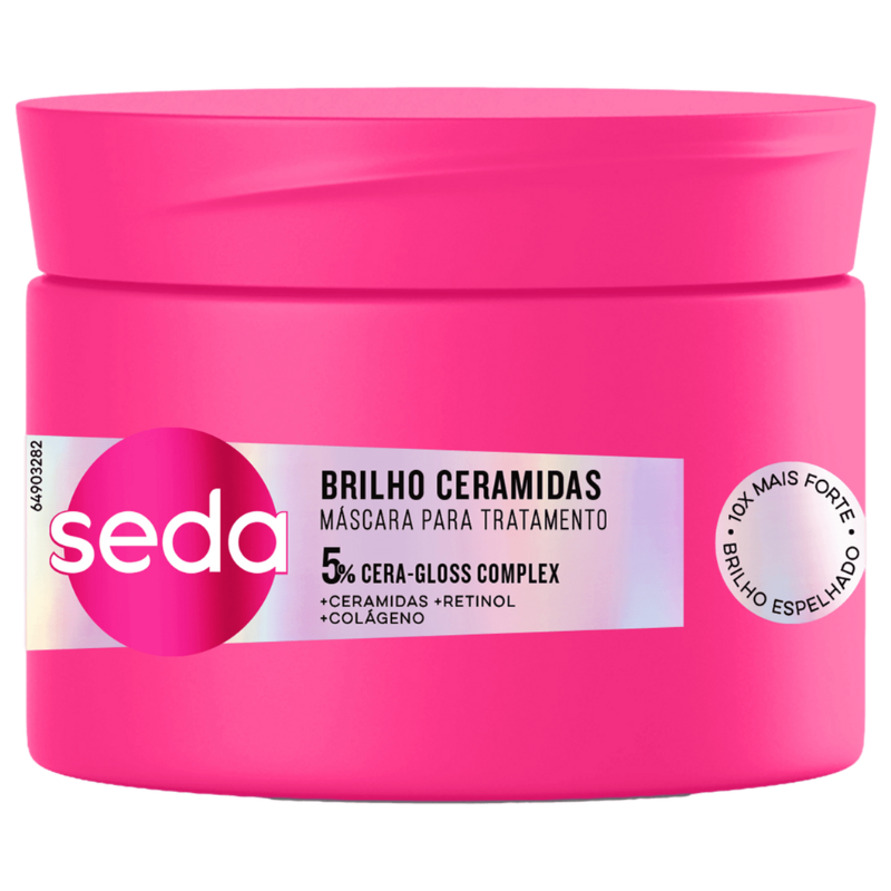 Máscara de Tratamento Seda Brilho Ceramidas 300g
