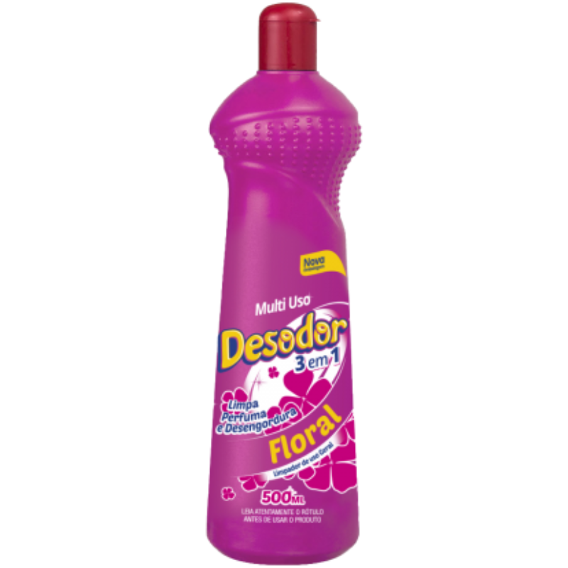 Limpador Multiuso Desodor 3em1 Floral 500ml