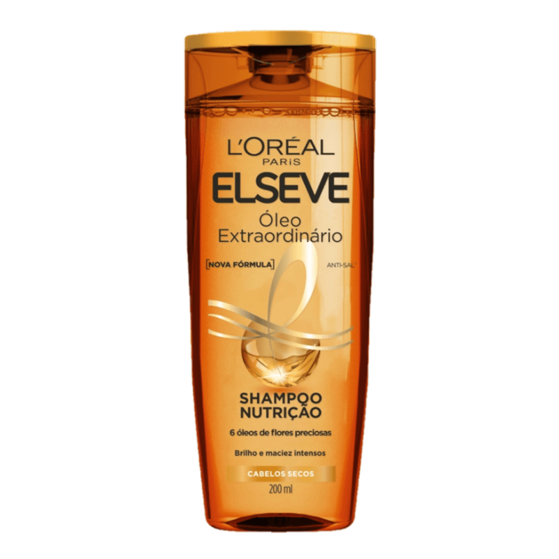 Shampoo Elseve Óleo Extraordinário 200ml