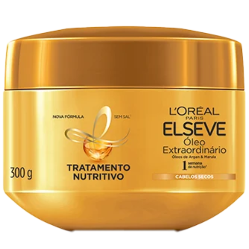 Creme de Tratamento Elseve Óleo Extraordinário Nutrição Intensa 300g