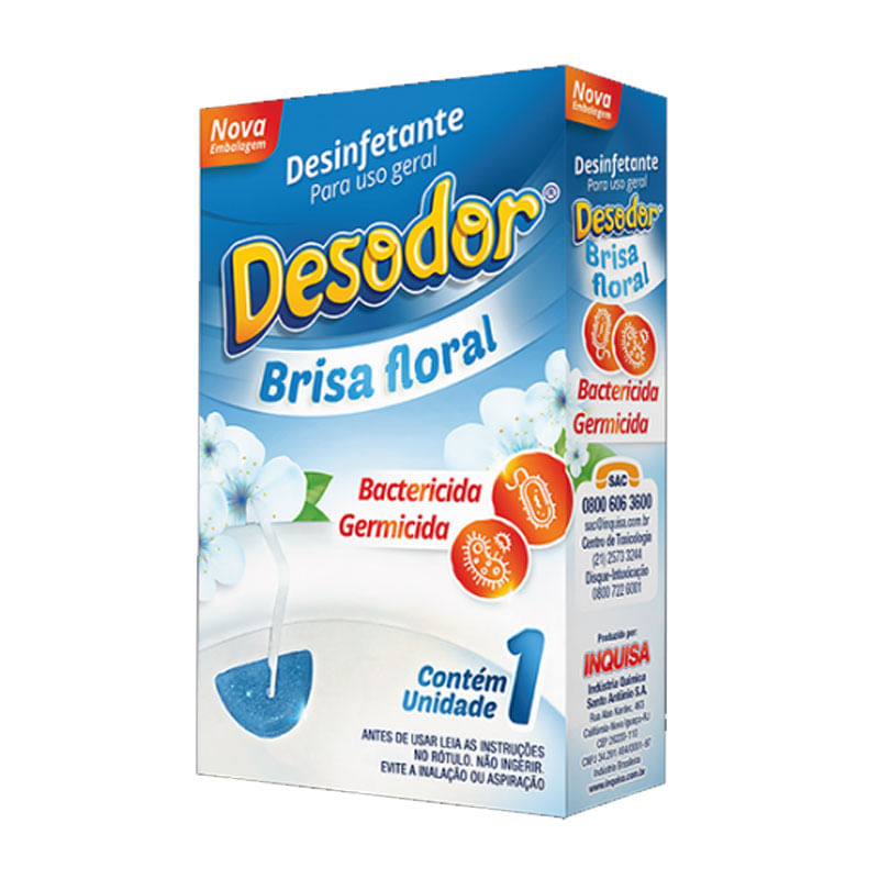 Pedra Sanitária Desodor Brisa Floral 40g