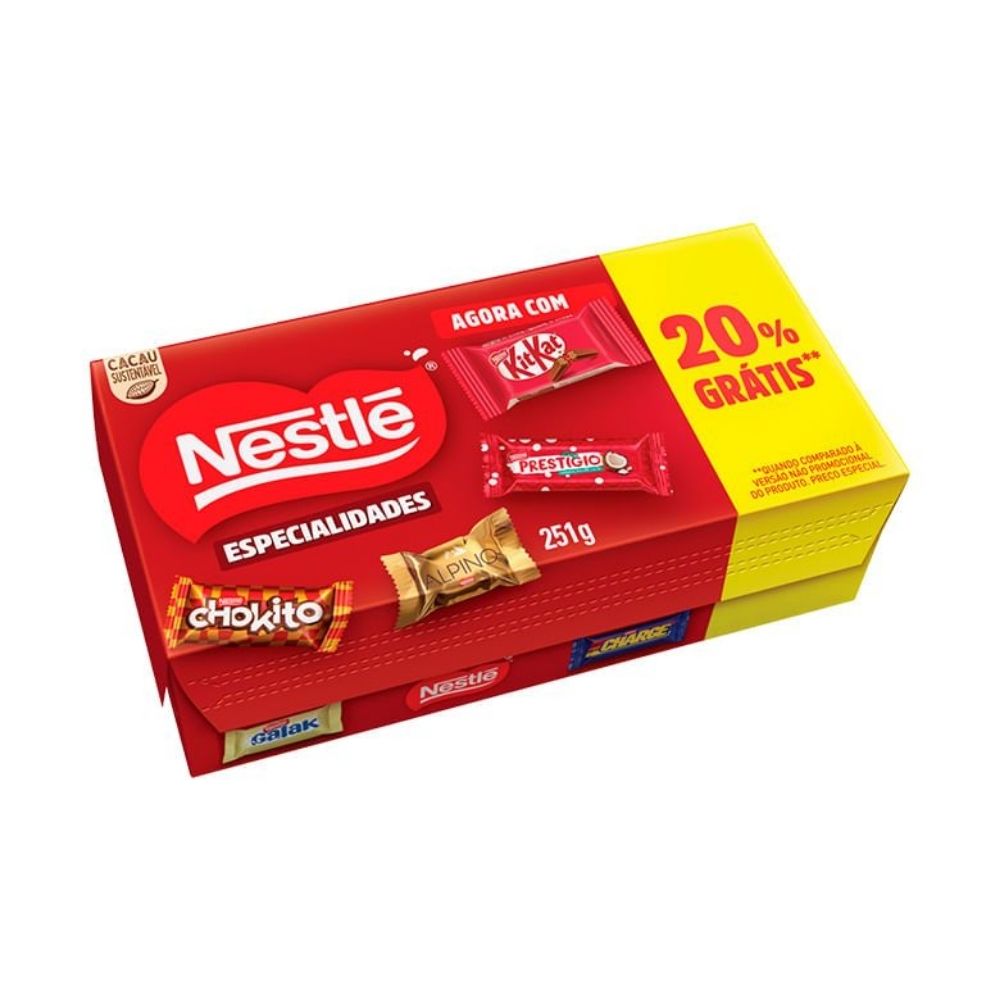 Bombons Nestlé Especialidades 251g