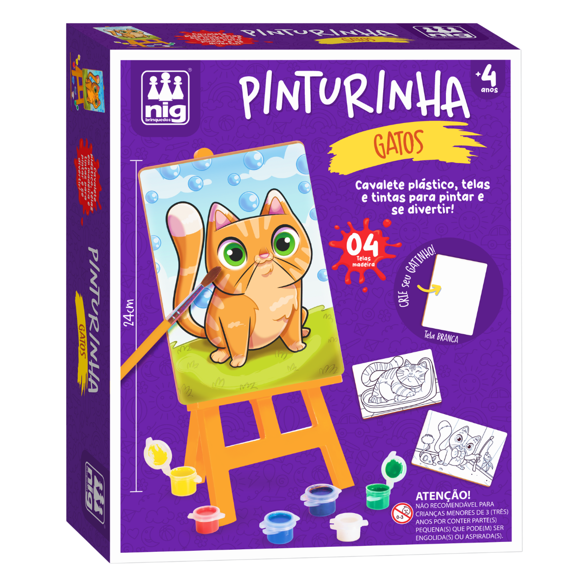 KIT PINTURINHA GATOS