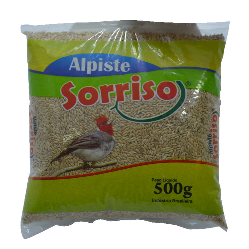 Alpiste Sorriso Empacotado 500g