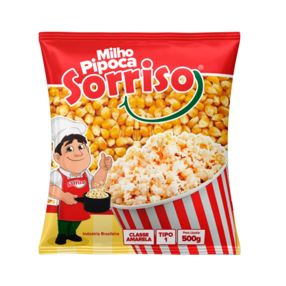 Milho Pipoca Sorriso 500g